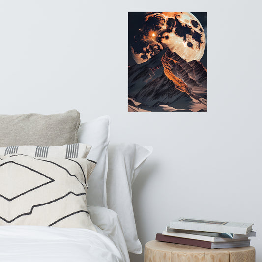 Space Mountain Poster