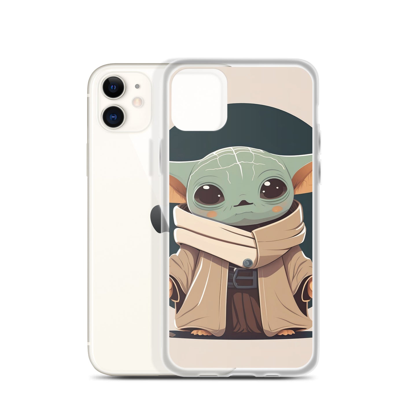 漫画の赤ちゃんヨーダ iPhone ケース