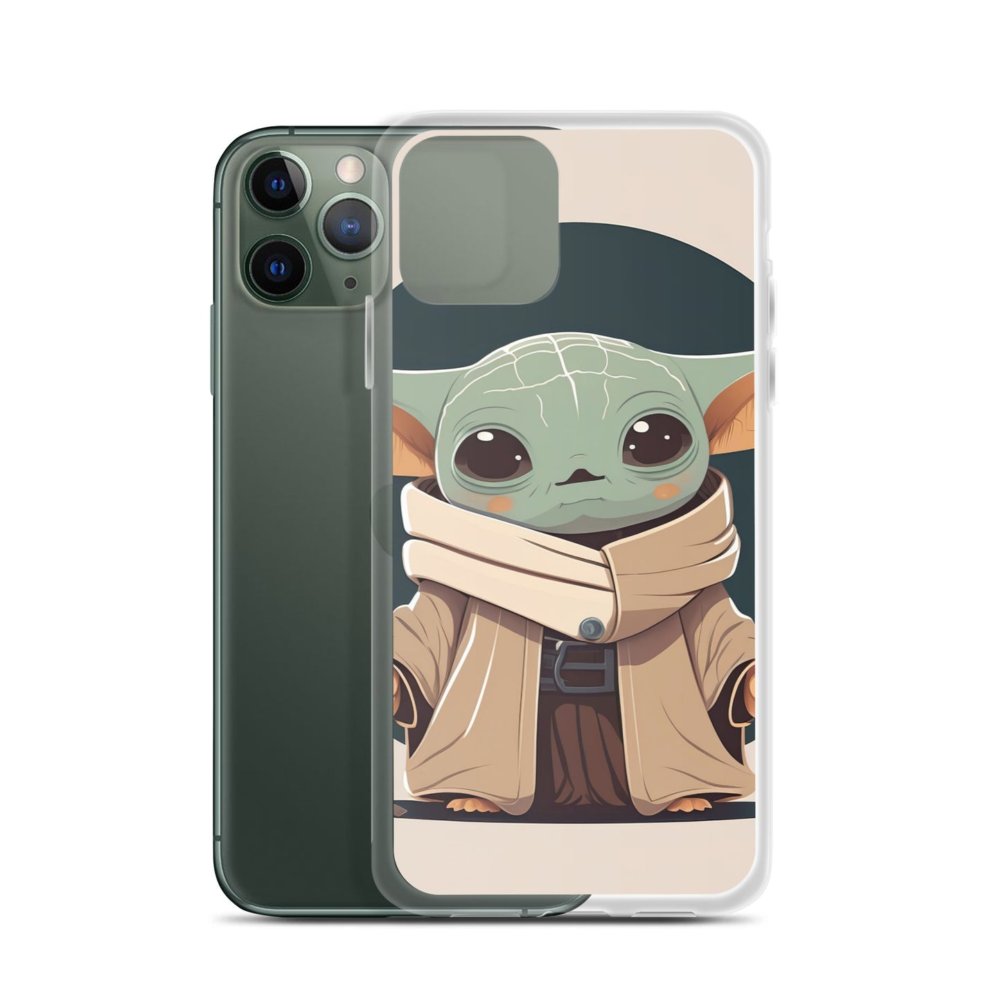 漫画の赤ちゃんヨーダ iPhone ケース