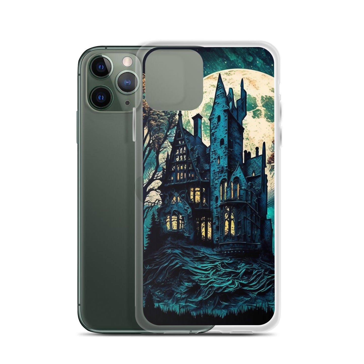 Haunted House iPhone Case