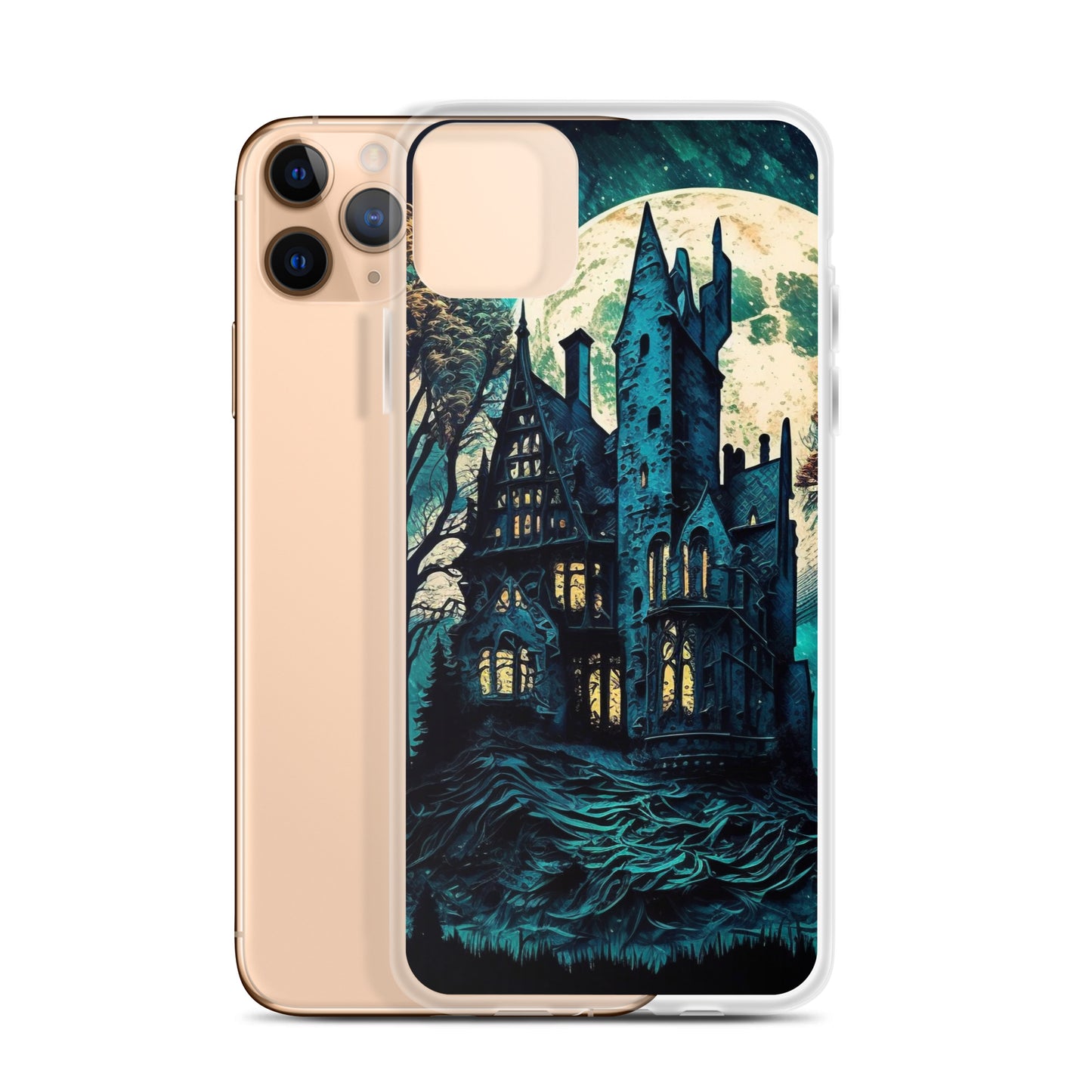 Haunted House iPhone Case