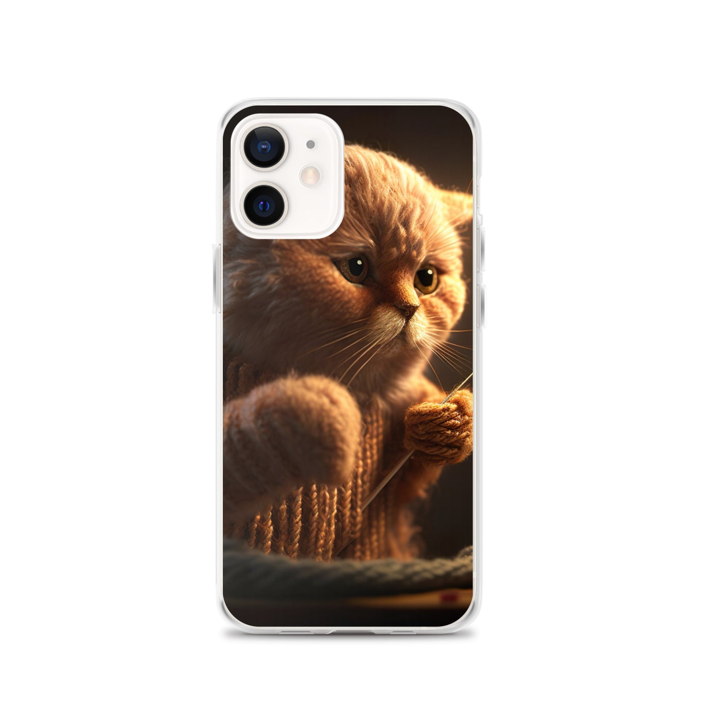 ニット猫iPhoneケース