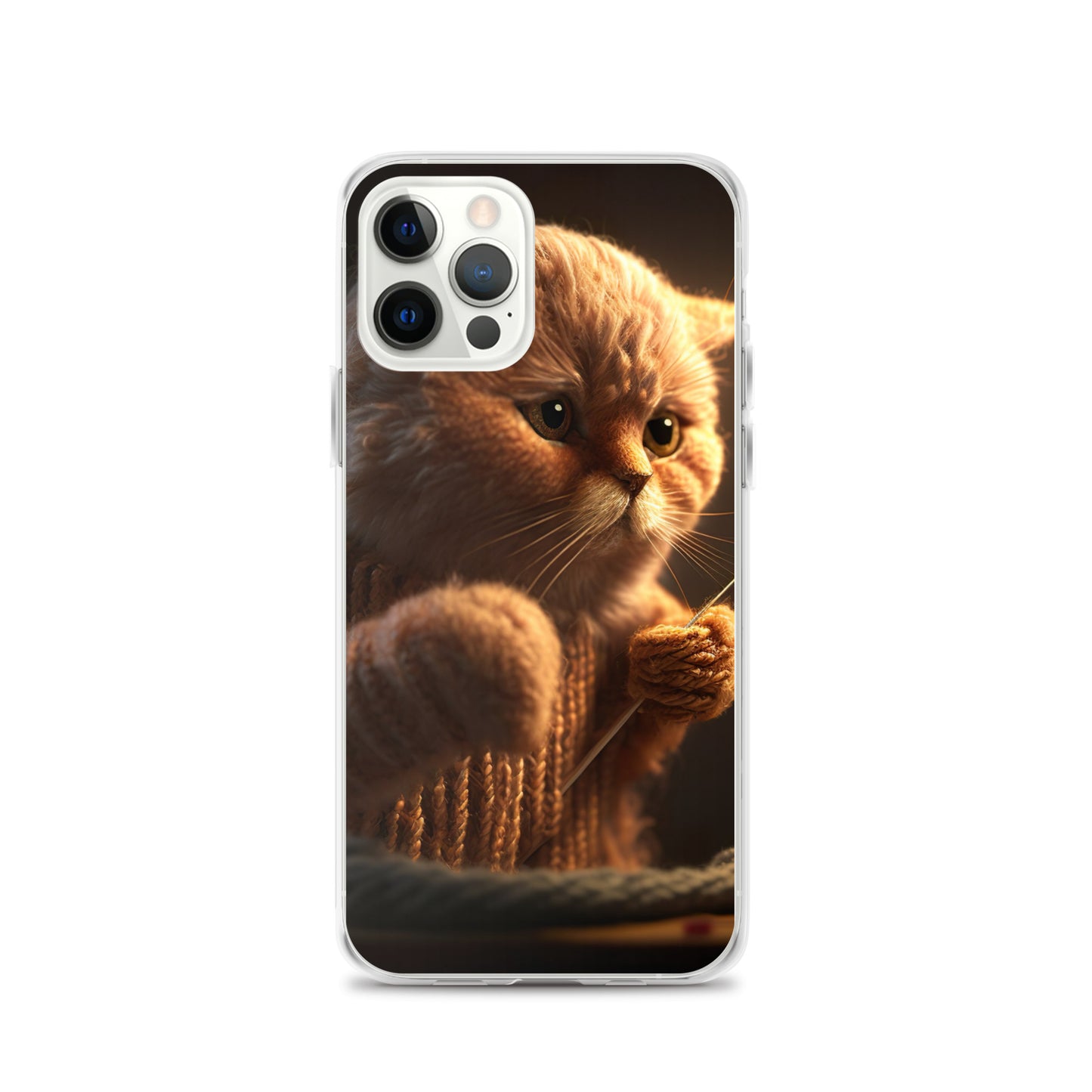 ニット猫iPhoneケース