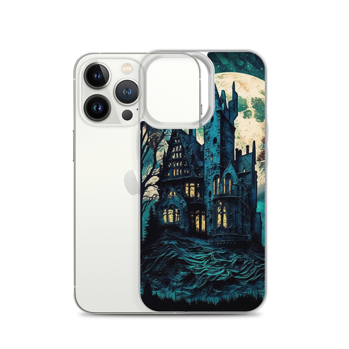 Haunted House iPhone Case