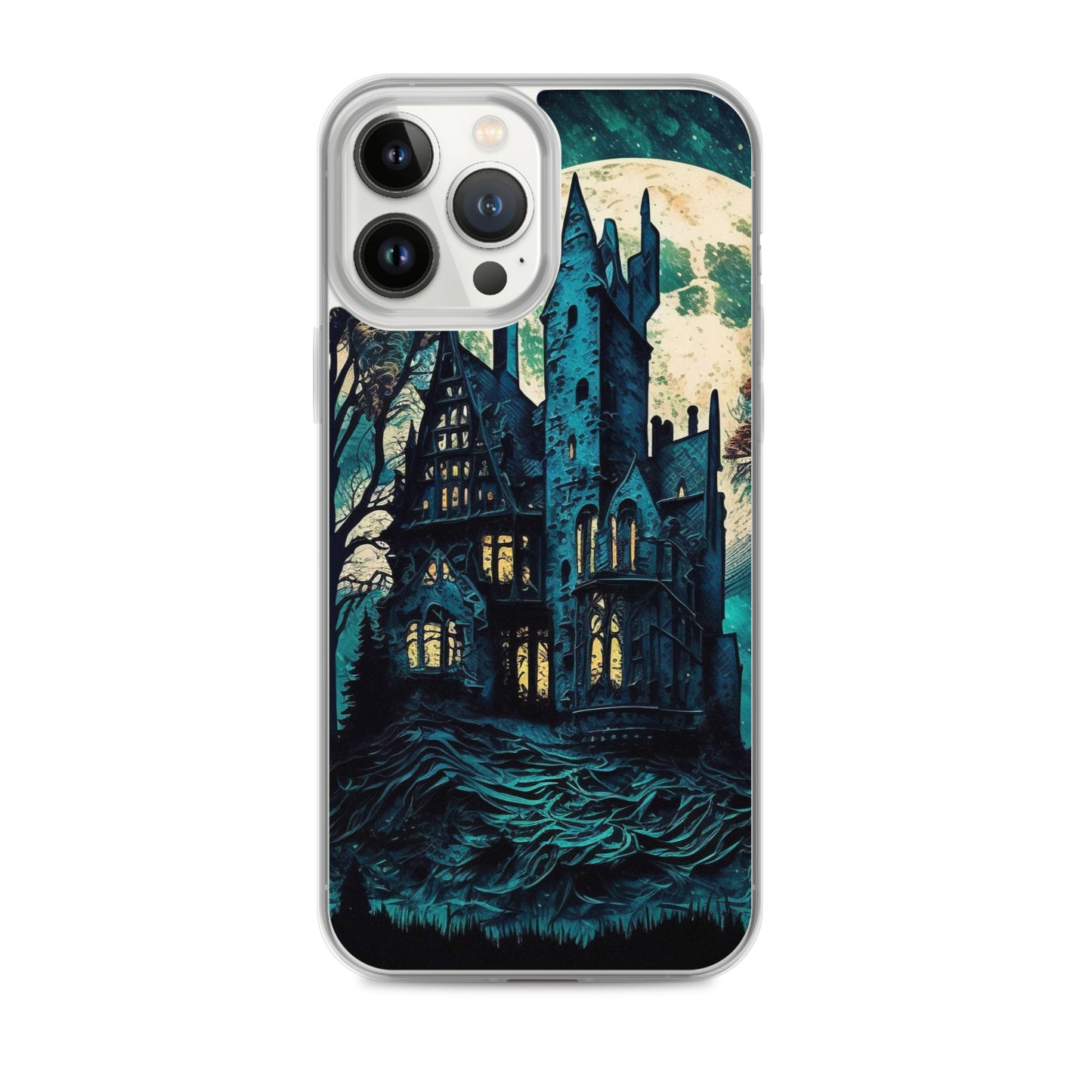 Haunted House iPhone Case
