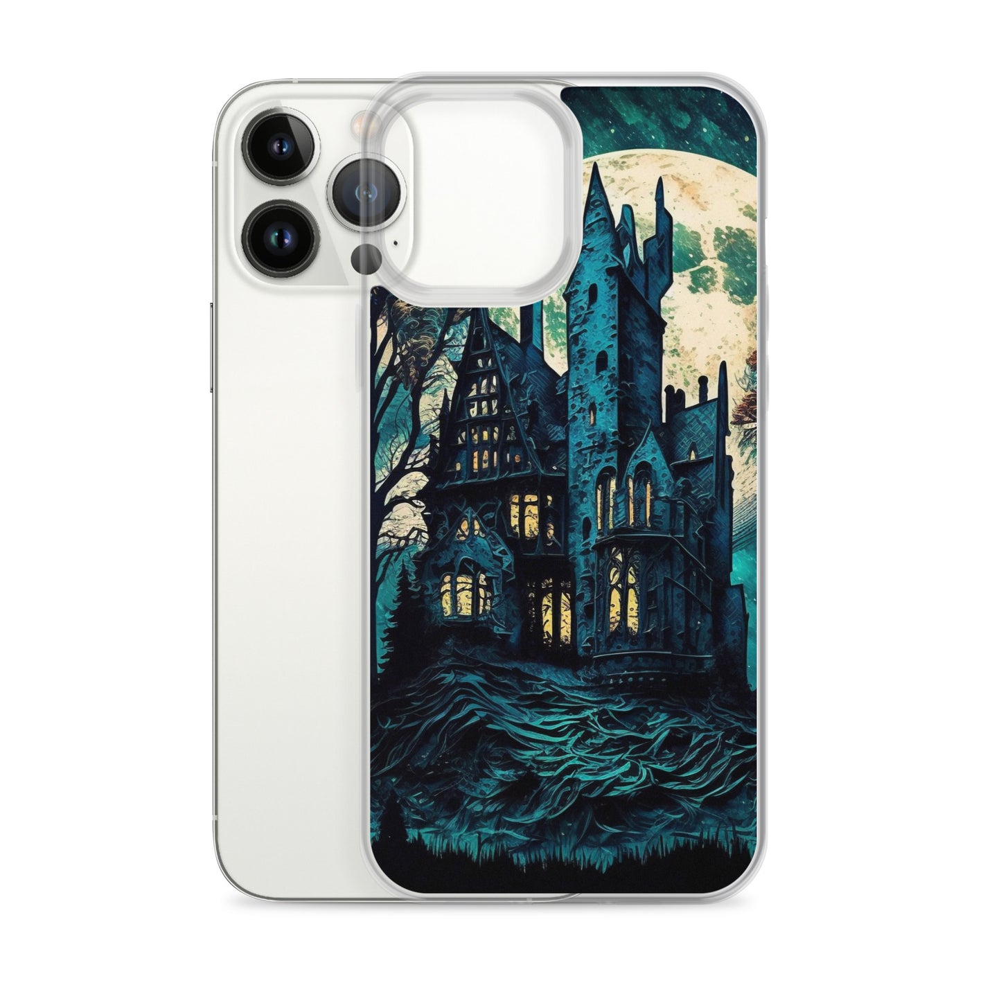Haunted House iPhone Case
