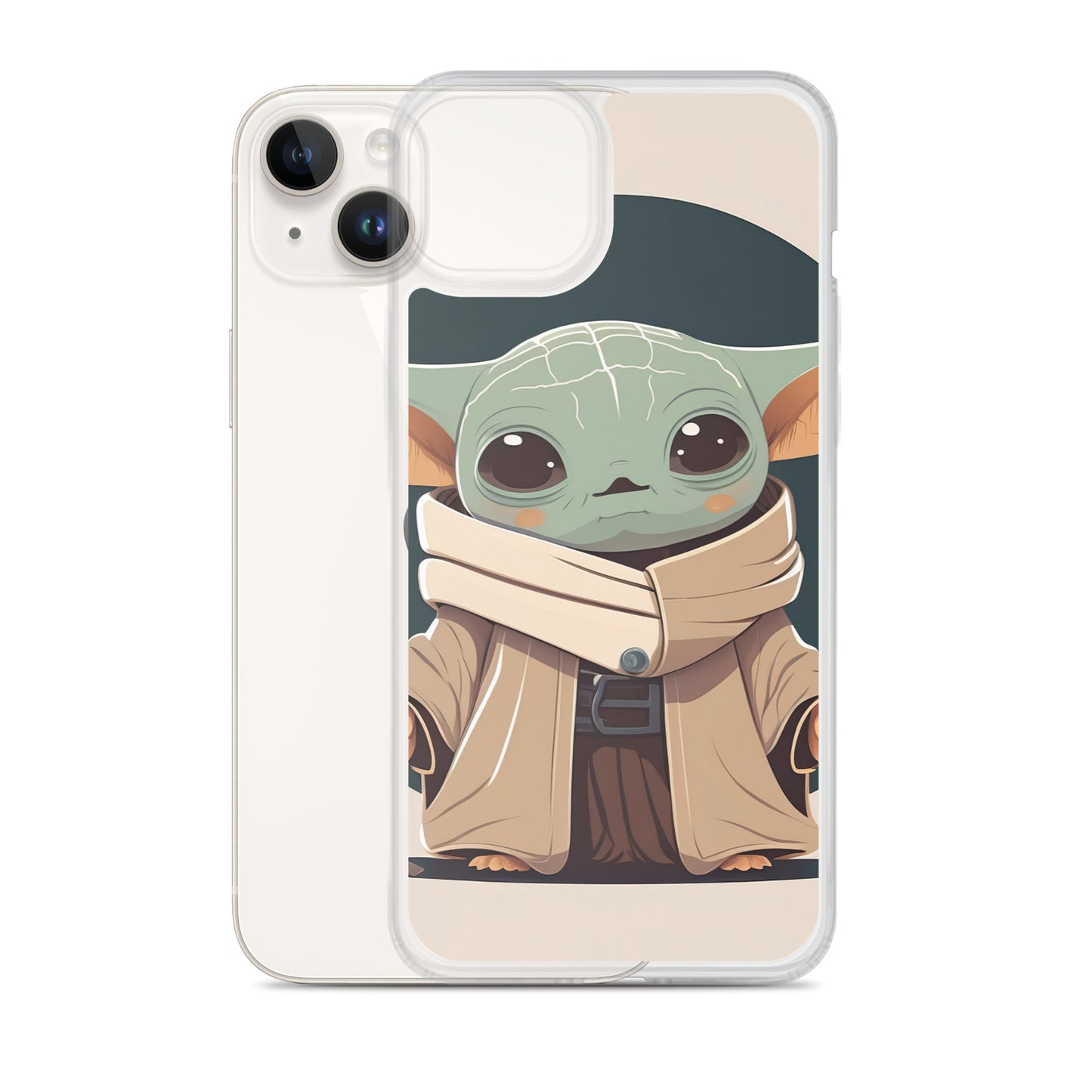 漫画の赤ちゃんヨーダ iPhone ケース