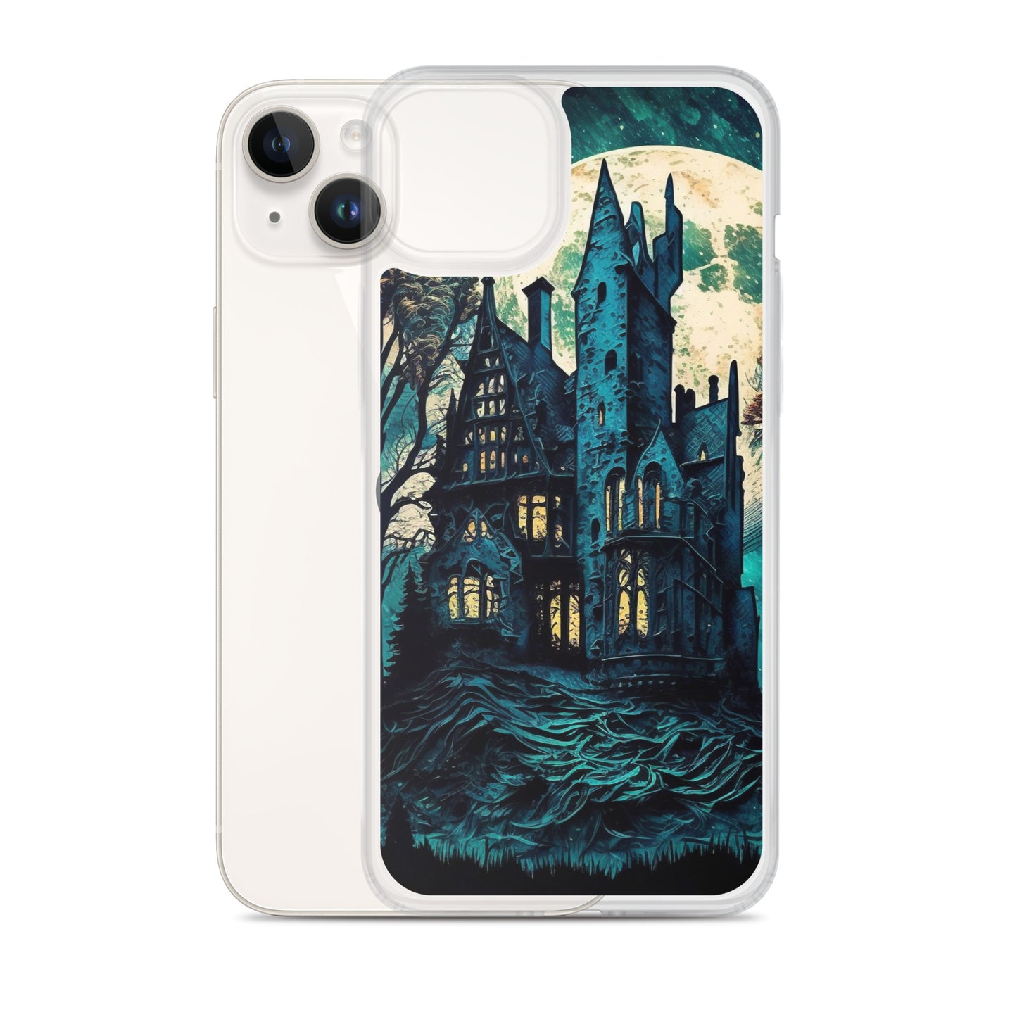Haunted House iPhone Case