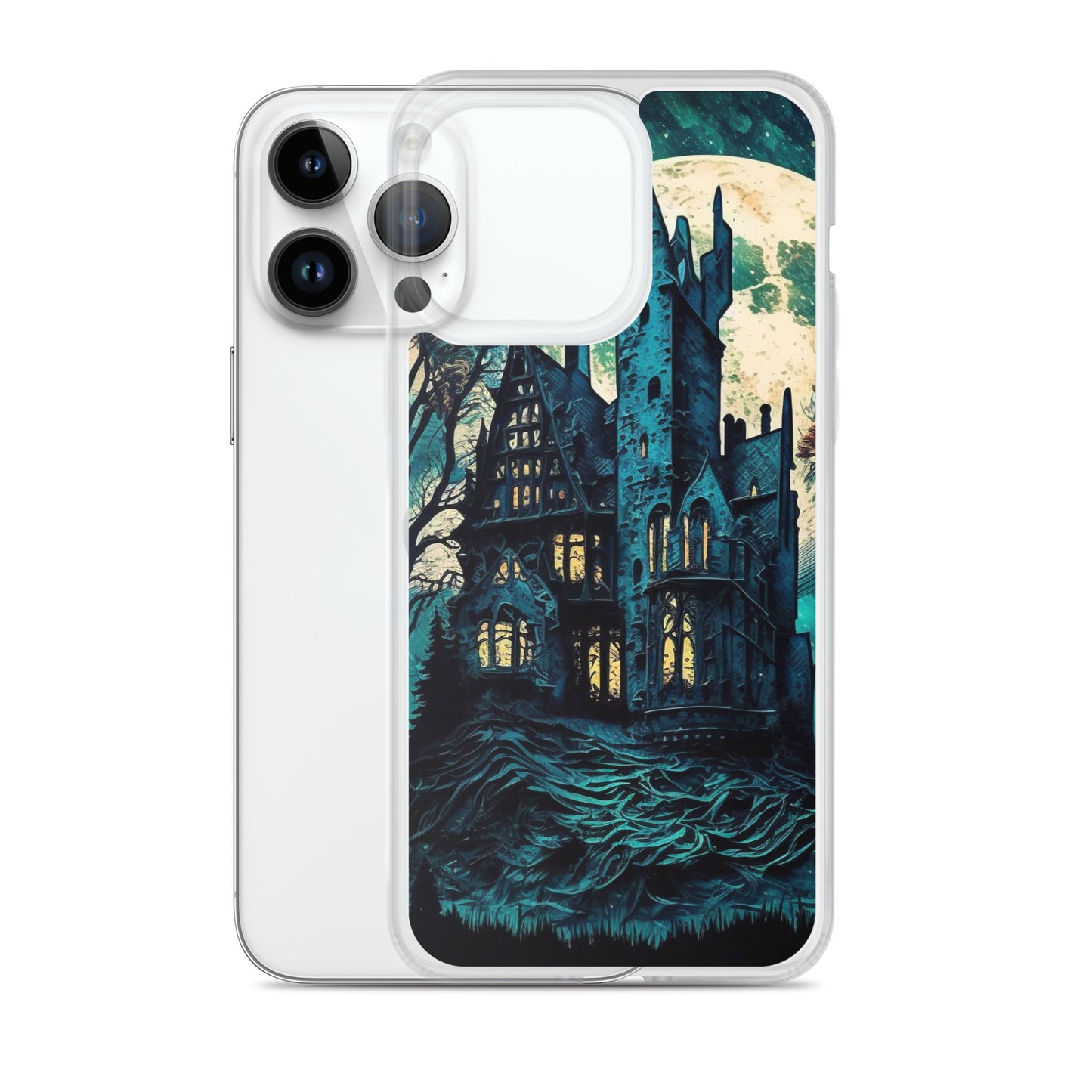 Haunted House iPhone Case