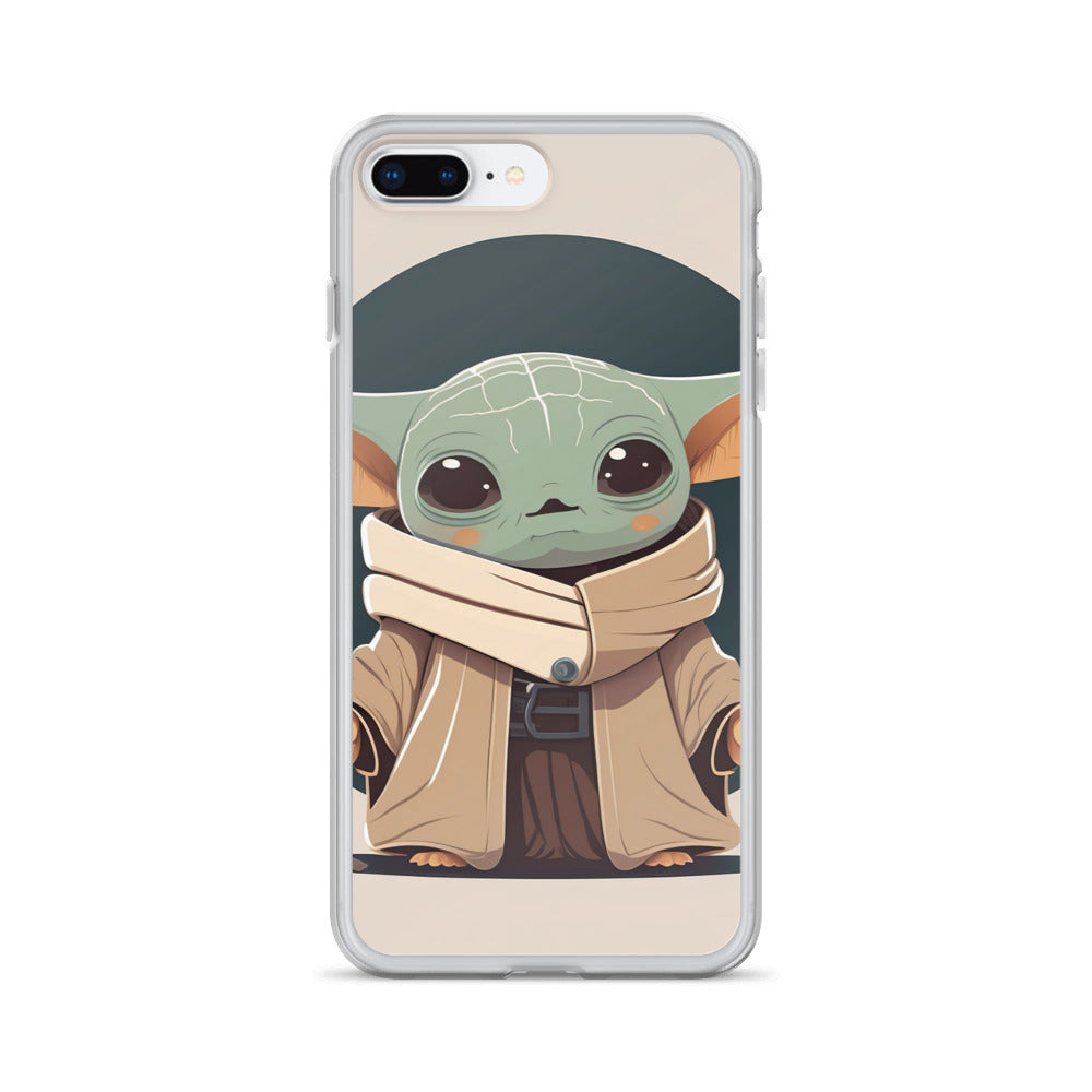 漫画の赤ちゃんヨーダ iPhone ケース