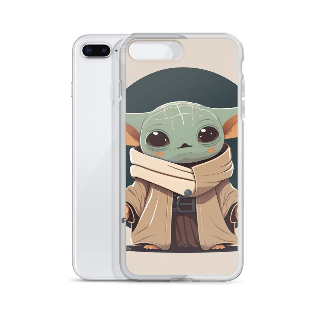 漫画の赤ちゃんヨーダ iPhone ケース