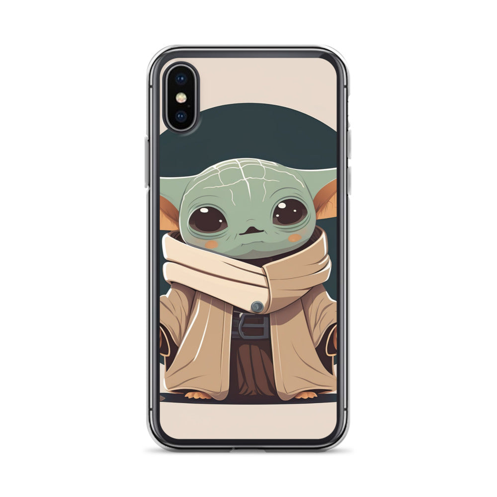漫画の赤ちゃんヨーダ iPhone ケース