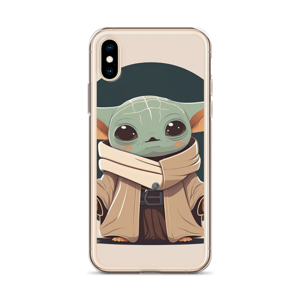 漫画の赤ちゃんヨーダ iPhone ケース