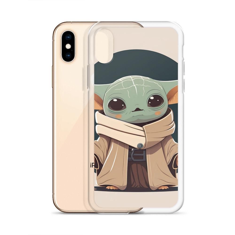 漫画の赤ちゃんヨーダ iPhone ケース