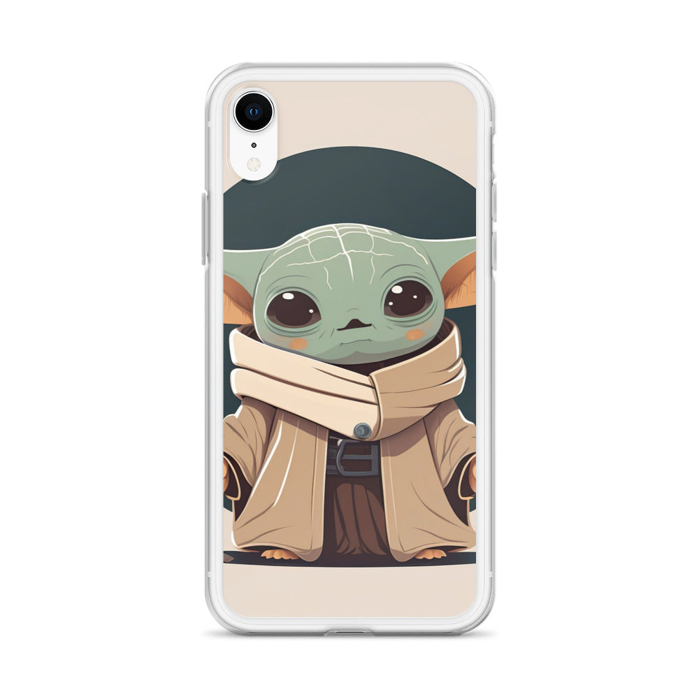 漫画の赤ちゃんヨーダ iPhone ケース