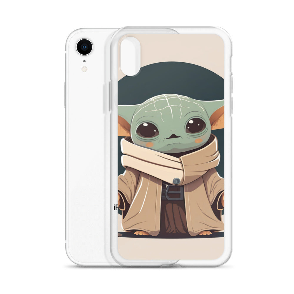 漫画の赤ちゃんヨーダ iPhone ケース