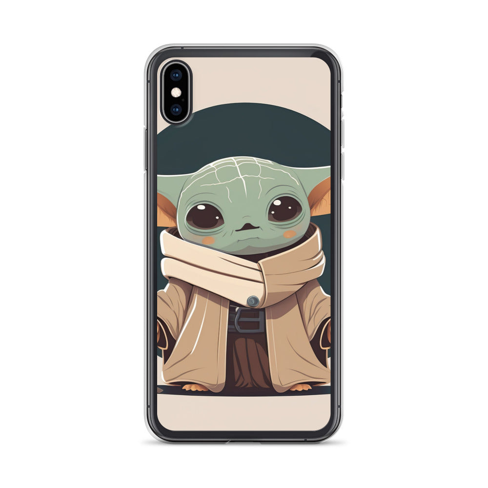 漫画の赤ちゃんヨーダ iPhone ケース