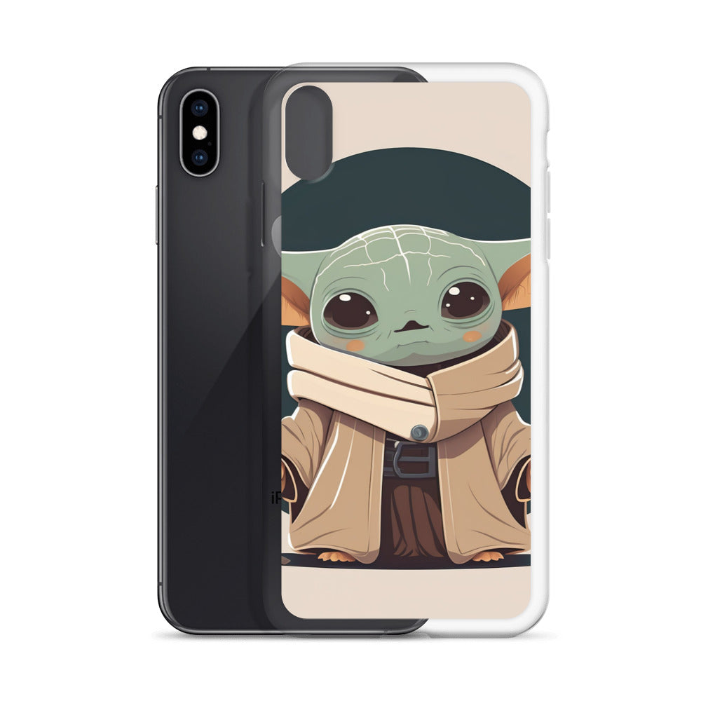 漫画の赤ちゃんヨーダ iPhone ケース