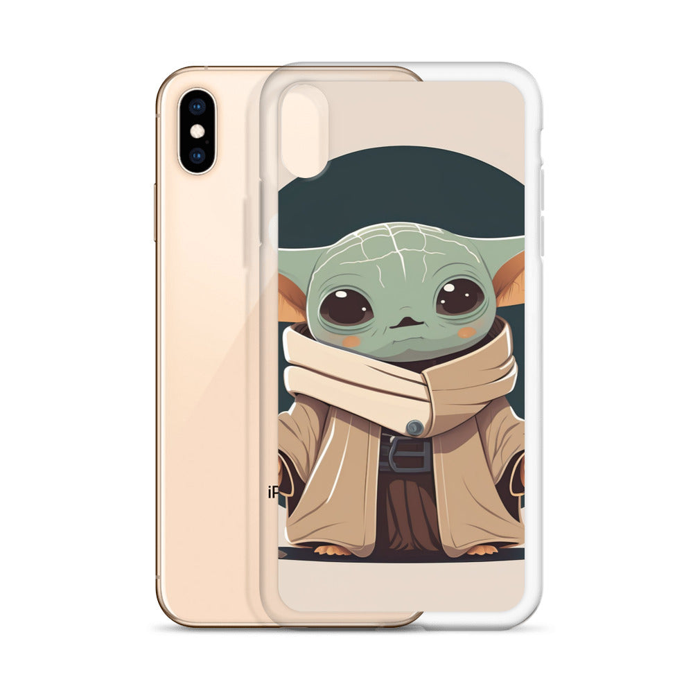 漫画の赤ちゃんヨーダ iPhone ケース