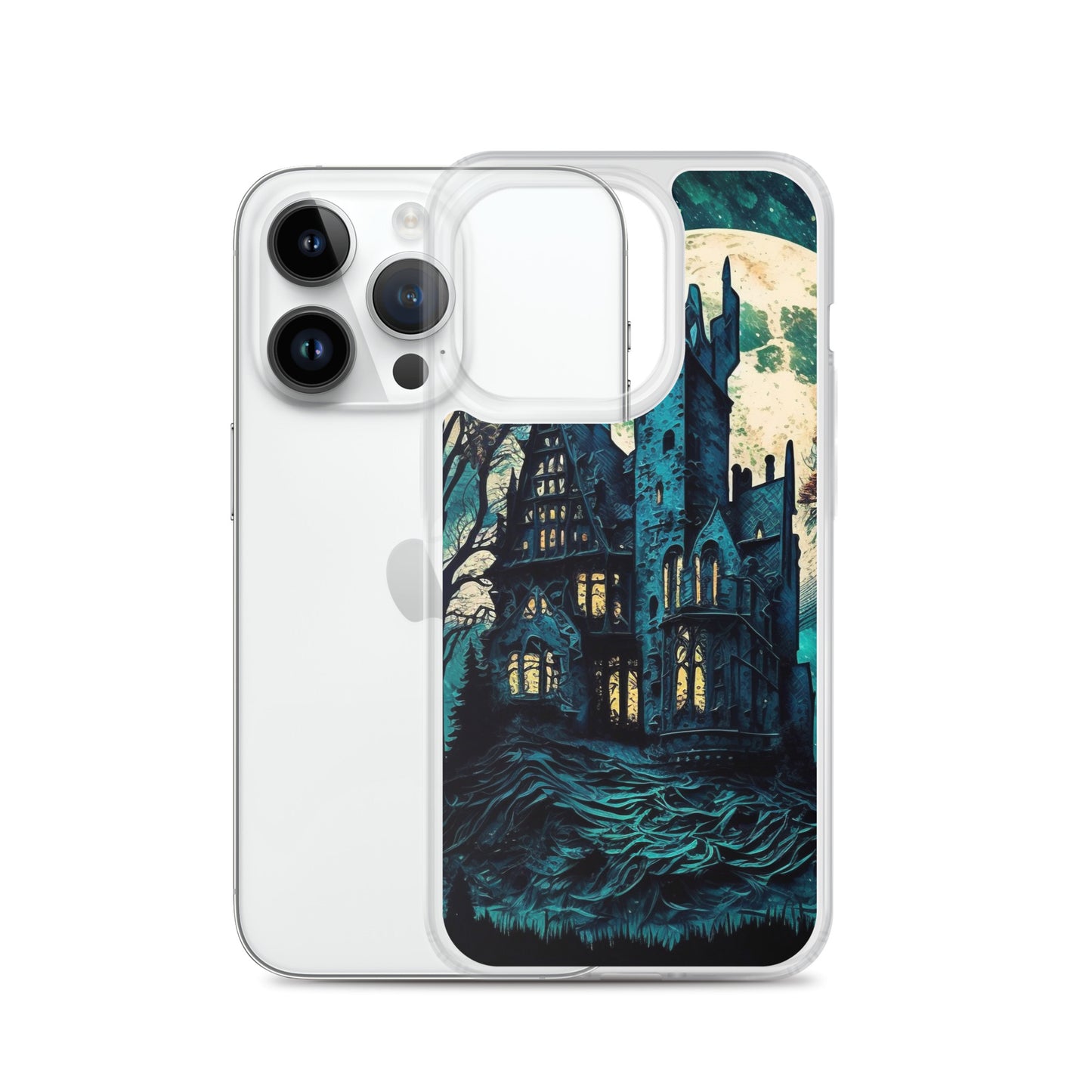 Haunted House iPhone Case