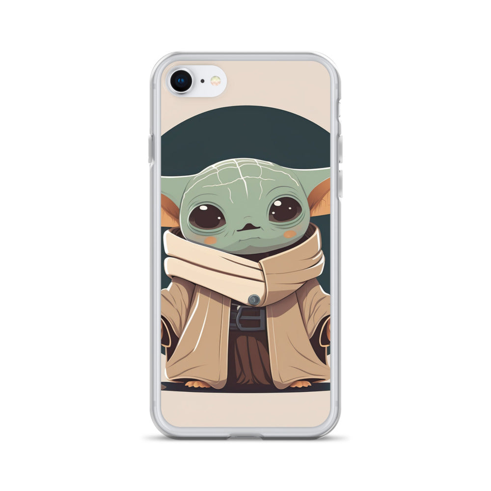 Cartoon Baby Yoda iPhone Case