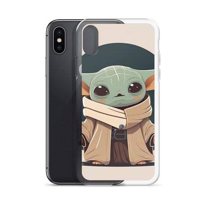 Cartoon Baby Yoda iPhone Case